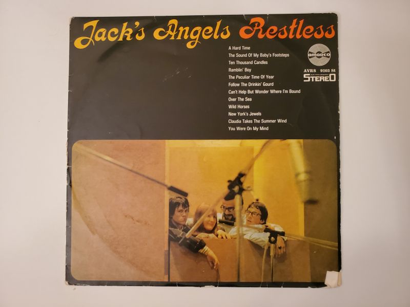 Jack's Angels Restless vinyl record